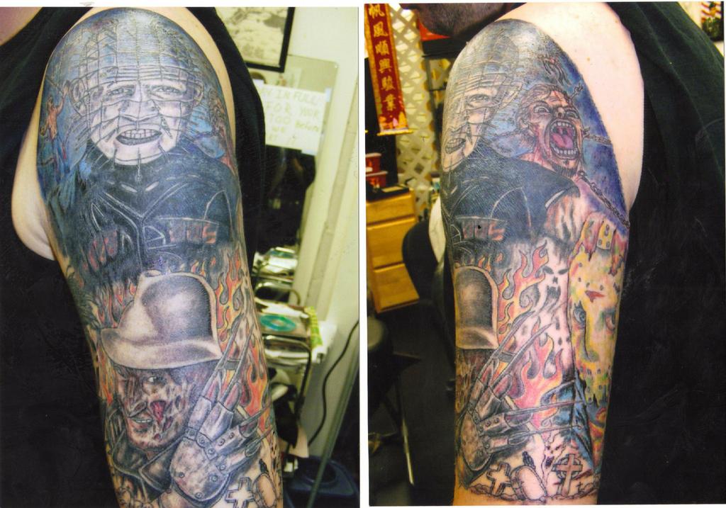 Pin Head,Freddy, Jason & Michael Myers 001 from Pain and